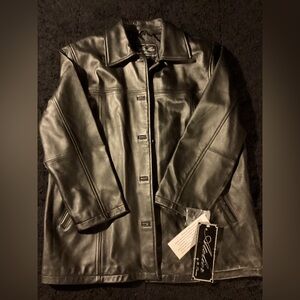 New leather coat